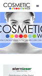 Mobile Screenshot of cosmeticweb.co.za